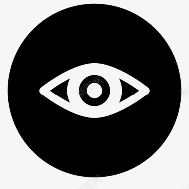 qq界面设计视图眼睛查看图标