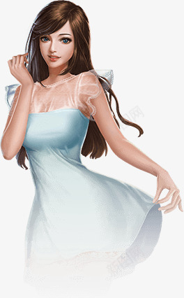 西洋美女3D插画png免抠素材_88icon https://88icon.com 西洋 美女 插画