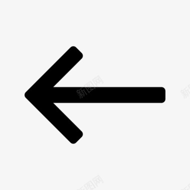 向左旋转向左箭头用户界面用户界面图标填充图标