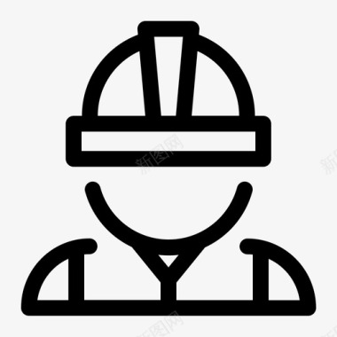 2017劳动节工人化身劳动节图标