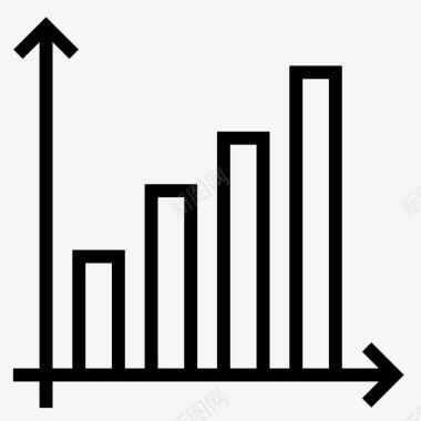 条形图表条形图分析图表图标