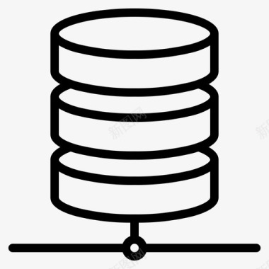 服务器数据库网络服务器图标