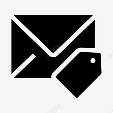消息标签电子邮件标签邮件标签电子邮件图标