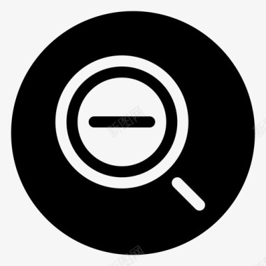 圆形火焰图标缩小更多搜索图标