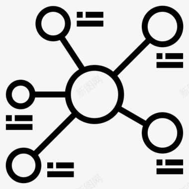 矢量原子分子原子化学图标