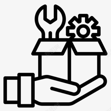 齿轮标志设置齿轮手图标