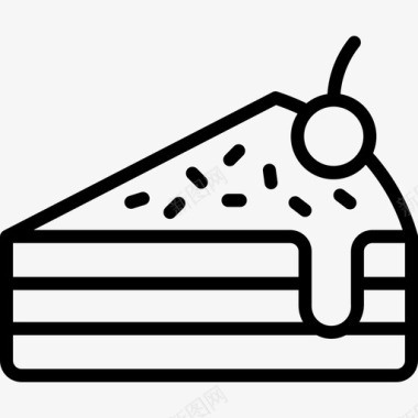 蛋糕素材蛋糕面包房食品图标