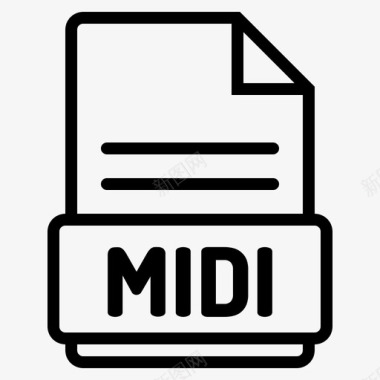 保障转换midi转换文档图标