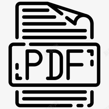 PDF文件设置pdf文件文件格式图标