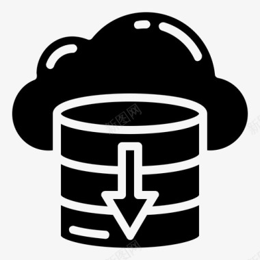 服务器托管下载数据库服务器图标