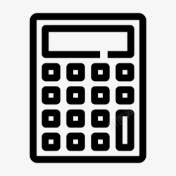 数字电子技术计算器计算设备高清图片