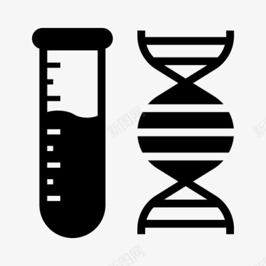 dna细胞核生物学dna医疗保健图标