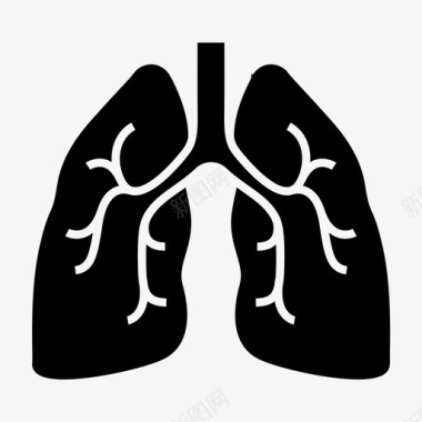 专家教课肺脏学解剖学肺图标
