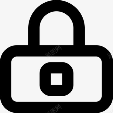 隐私锁隐私安全图标