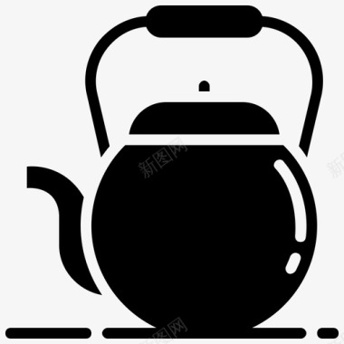茶壶速食食品和饮料第1卷铭文图标