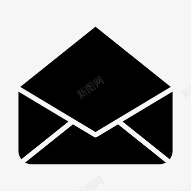 邮件信封邀请函图标