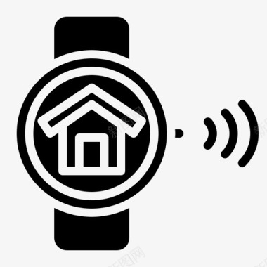 智能手表建筑家图标