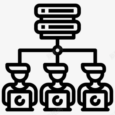 服务器服务器网络用户图标