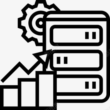 服务器服务器性能开发效率图标