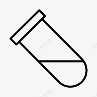 物理防虫试管化学实验图标