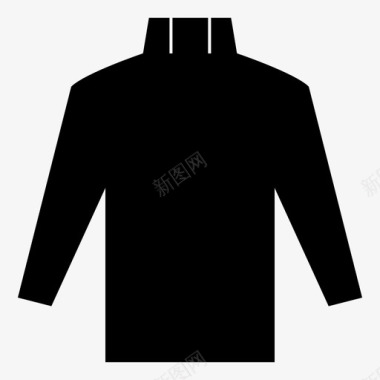 泼墨风格时尚服装风格图标