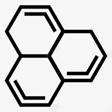 生物分子科学分子化学教育图标