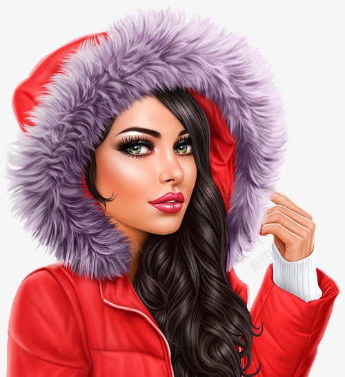 Brenda11西洋美女3D插画png免抠素材_88icon https://88icon.com 西洋 美女 插画