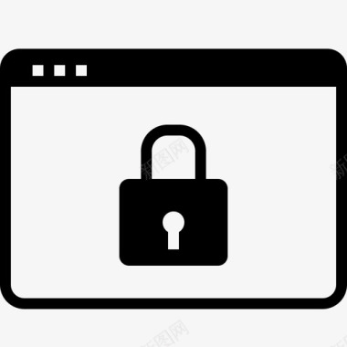隐私安全网站浏览器锁图标