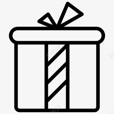 盒子礼物礼物盒图标