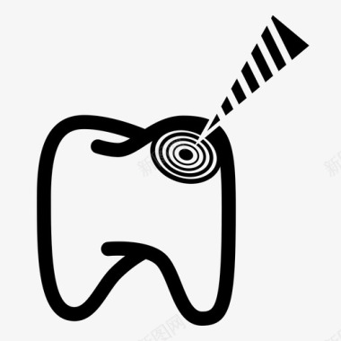 修复肌肤牙齿修复蛀牙牙医图标