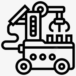 移动机器人移动机器人装配工业高清图片
