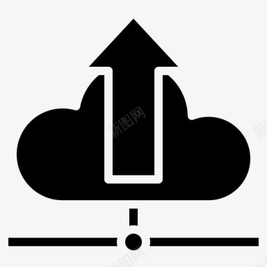 服务器上传云文件图标