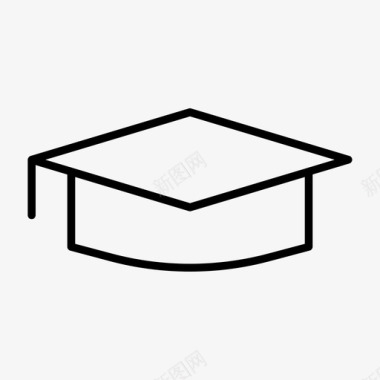 大学知识竞赛帽子毕业通行证图标