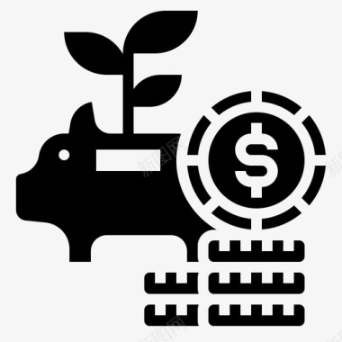 梦想基金股息收入基金利息图标