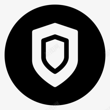 qq界面设计安全防病毒保护图标