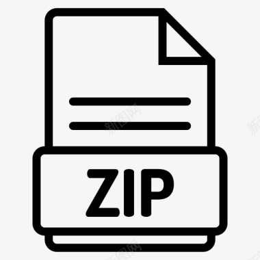 ZIPzip转换文档图标