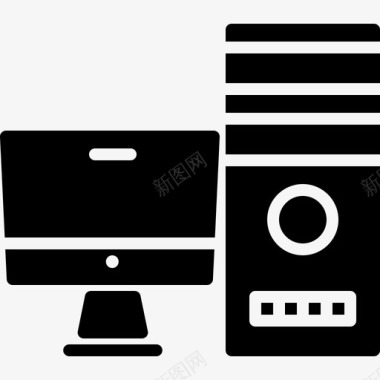 服务器服务器电脑互联网图标