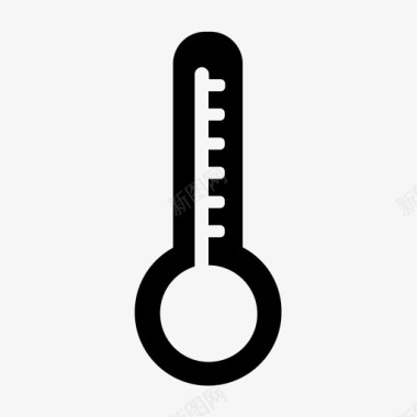 水银温度计温度摄氏度预测图标