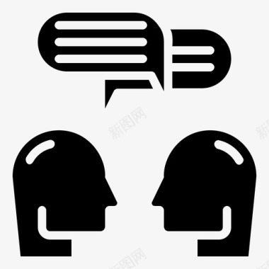 QQ咨询图标咨询教育学习图标