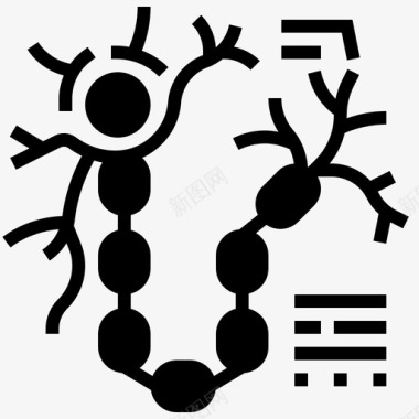 细胞神经元细胞树突图标