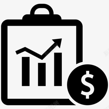 财务经营分析利润报告分析收益图标