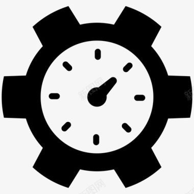 时间管理商务钟表图标