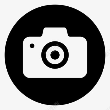 qq界面设计相机捕捉照片图标