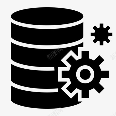 服务器数据库服务器设置图标