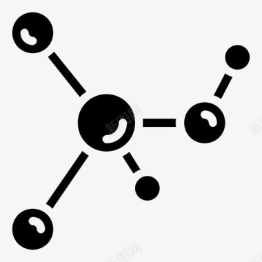 分子ca分子原子电子图标