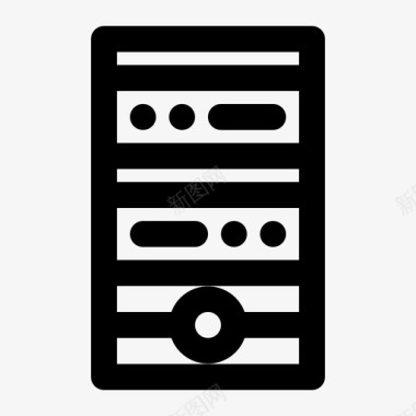 服务器服务器数据库主机图标