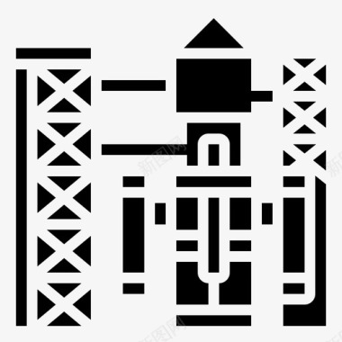 航行船锚火箭发射宇宙飞船图标