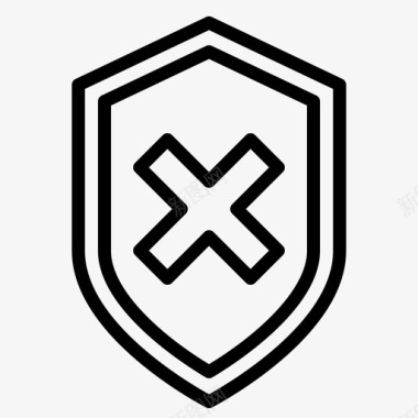 qq界面设计安全保护屏蔽图标