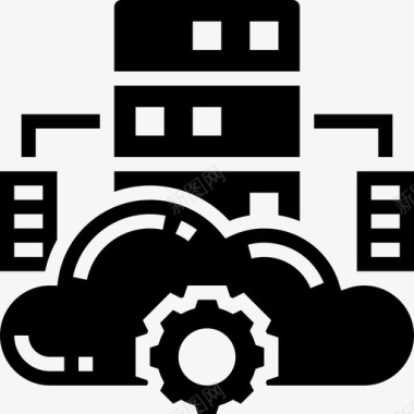 服务器数据源云主机图标