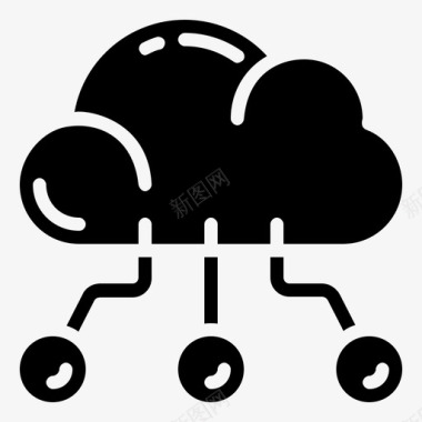 服务器网络教育科学图标